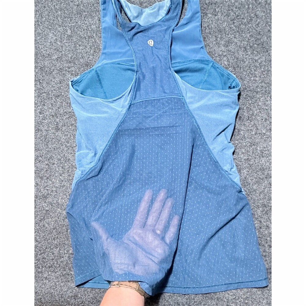 lululemon athletica 6 Body Con
Tank Top Womens Blue Racerback *3 for $30* - Picture 6 of 7